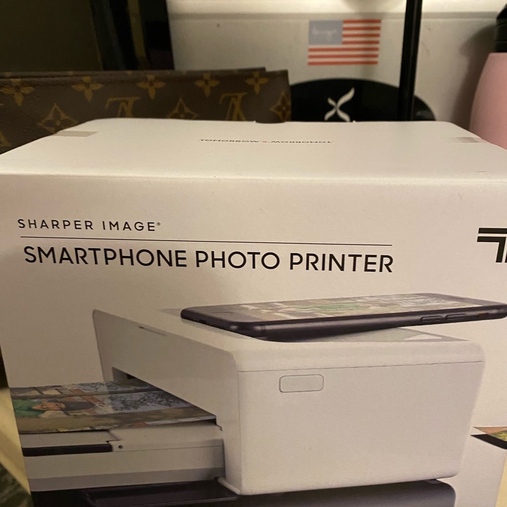 Sharper Image Smartphone Photo Printer.